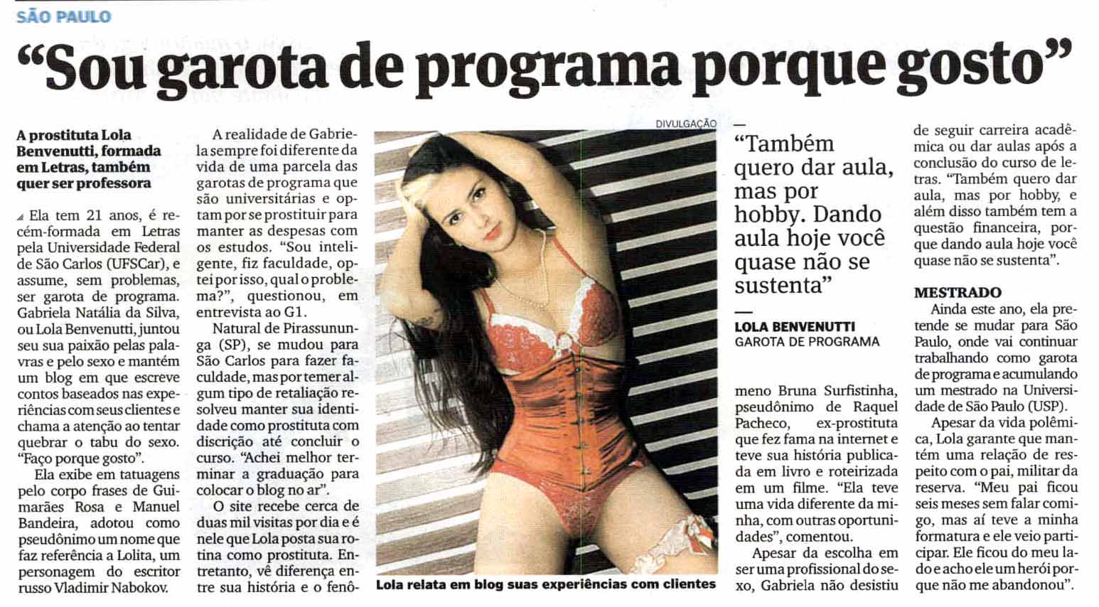 Garota de programa de são carlos